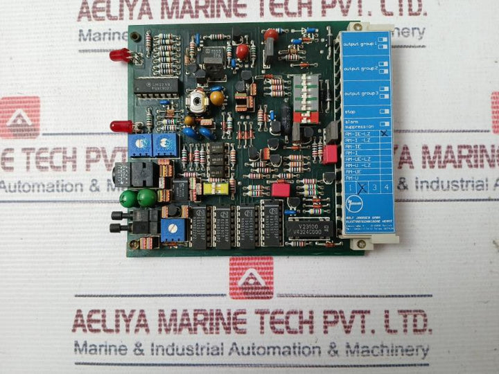 Rolf Janssen 03.0111.A Pcb Card 1 X 3 4/2