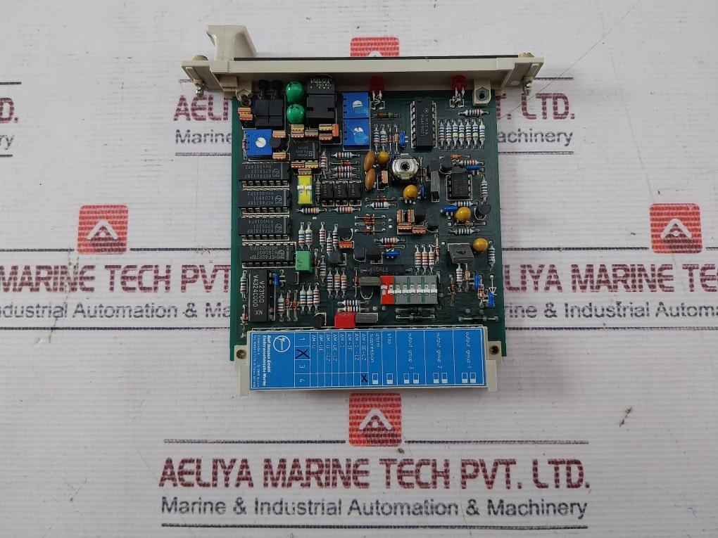 Rolf Janssen 03.0111.A Printed Circuit Board Pcb Card 1 X 3 4/2