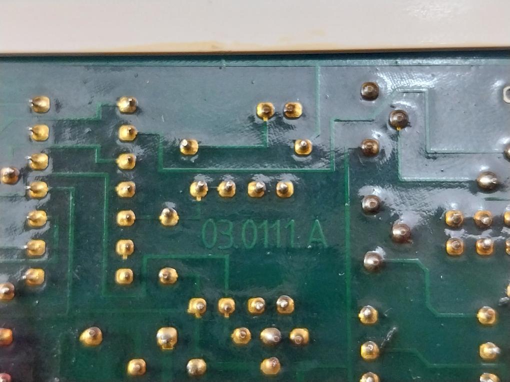 Rolf Janssen 03.0111.A Printed Circuit Board Pcb Card 1 X 3 4/2
