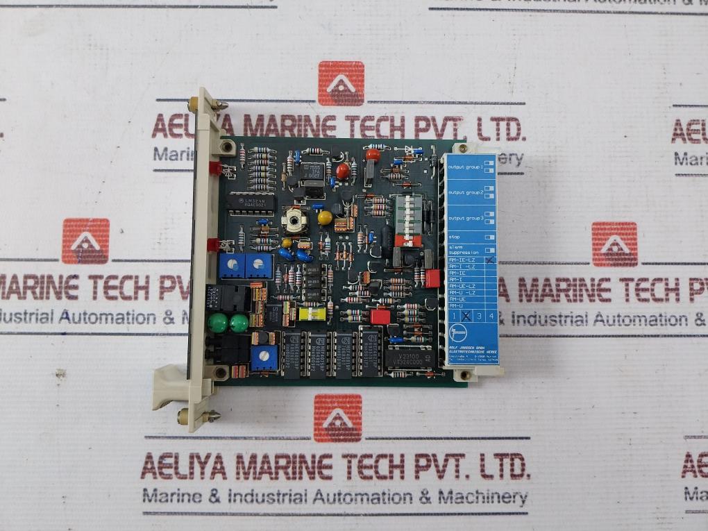Rolf Janssen 03.0111A R3 Cool Water Temperature Control Pc Board Module 24V