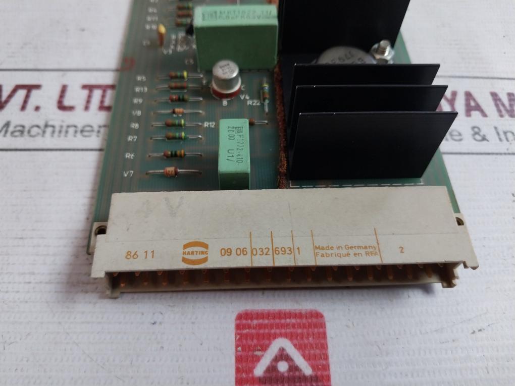 Rolf Janssen 228A Regler Fur I/U Lader Rg 09 Printed Circuit Board Card