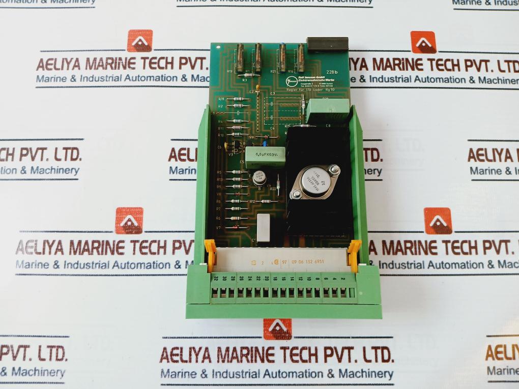 Rolf Janssen 228B Regler Fur I/U Lader Rg 10 Card