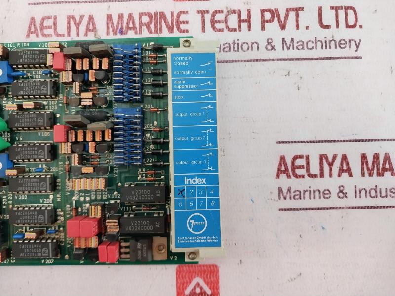Rolf Janssen 229 Printed Circuit Board X 2 3 4 5 6 7 8/ 1