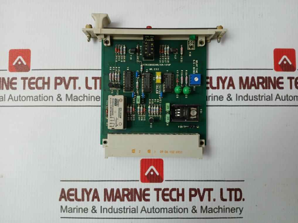 Rolf Janssen 232 Auxiliary Engine Operation Control Pc Board