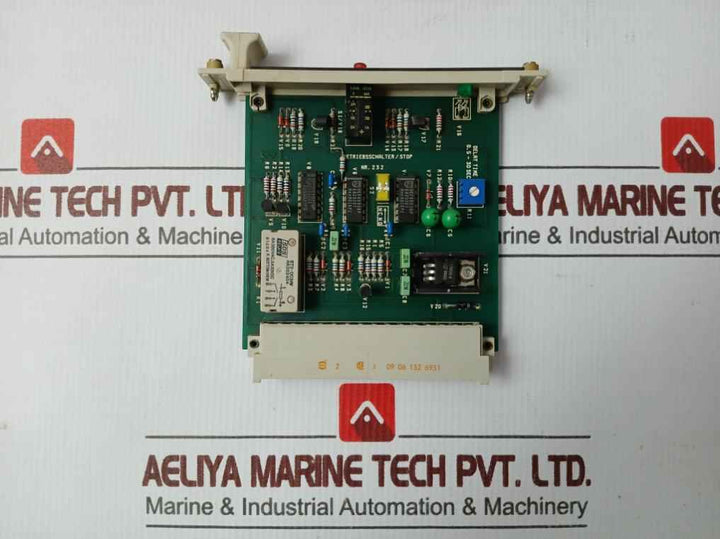 Rolf Janssen 232 Auxiliary Engine Operation Control Pc Board