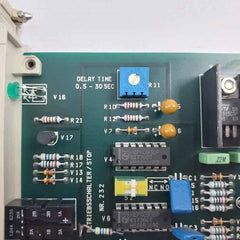 Rolf Janssen 232 Pcb Card For Operating Engine/Stop Reset Nr.232