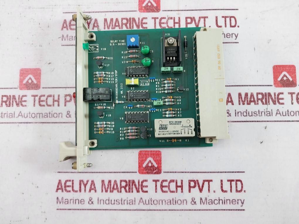 Rolf Janssen 232 Pcb Card For Operating Engine/Stop Reset