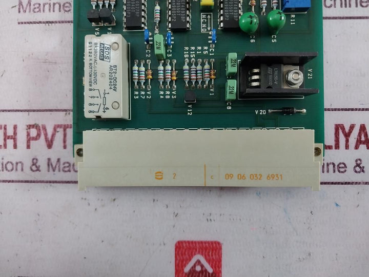 Rolf Janssen 232 Pcb Card For Operating Engine/Stop Reset