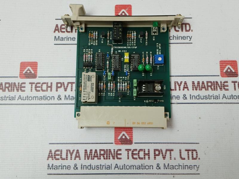 Rolf Janssen 232 Pcb For Betriebsschalter/Stop/Operation Switch Operating Engine 2 Son