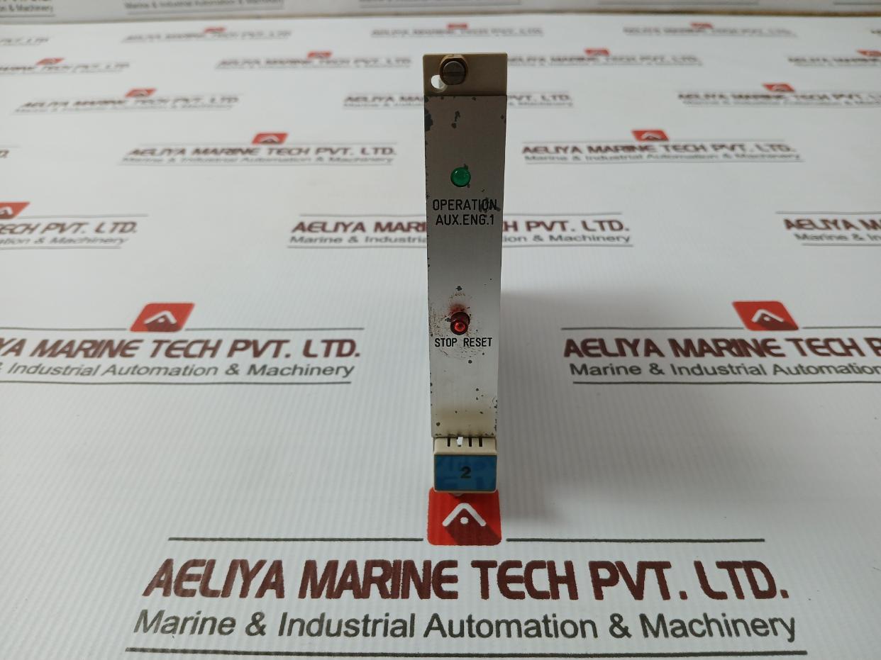Rolf Janssen 232 Pcb For Stop/Reset Operation Auxiliary Engine 0.5-30 Sec 24V