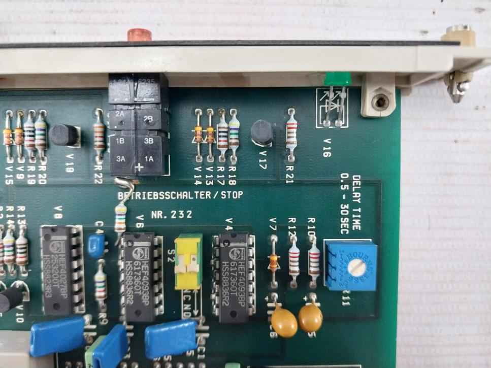 Rolf Janssen 232 Module Printed Circuit Board 0.5-30 Sec