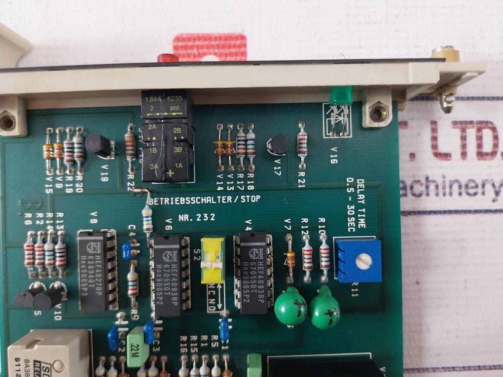 Rolf Janssen 232 Printed Circuit Board 5-30 Sec