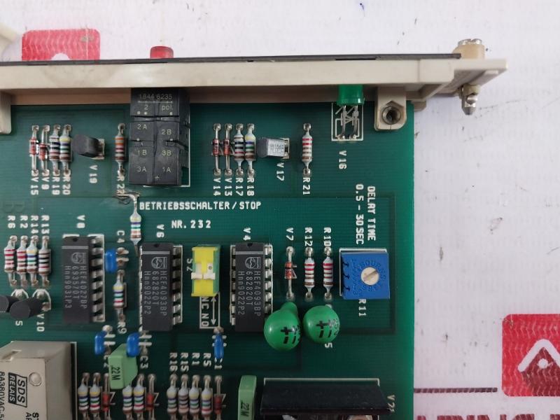 Rolf Janssen 232 Printed Circuit Board For Operating Engine/Stop Reset