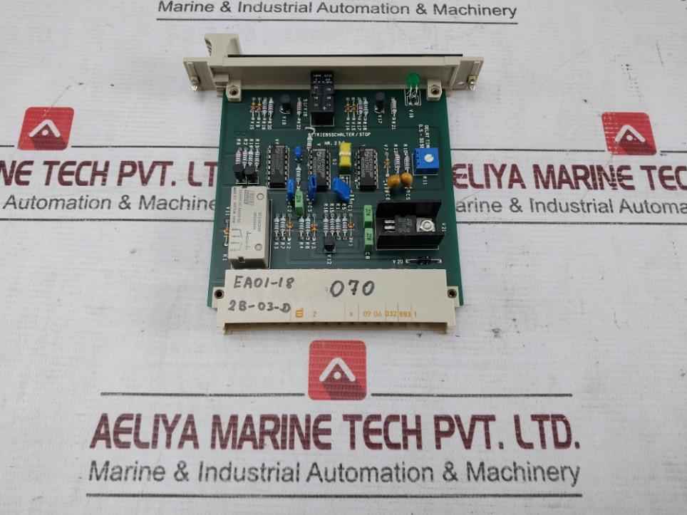 Rolf Janssen 232 Printed Circuit Board Module Ea01-18 2B-03-d