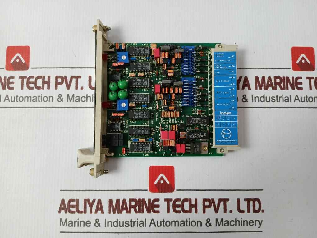 Rolf Janssen 232 Wire Break Monitoring System Rack Module