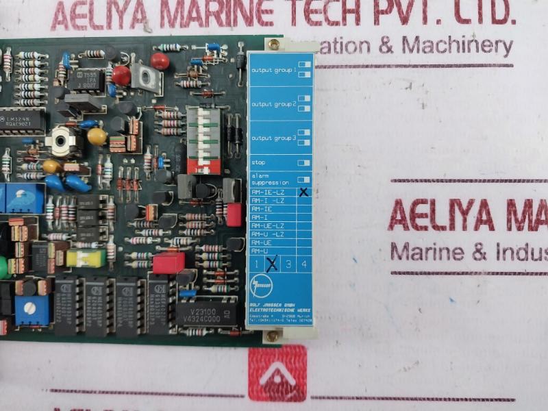 Rolf Janssen Am-ie-lz Printed Circuit Board 03.0111.A