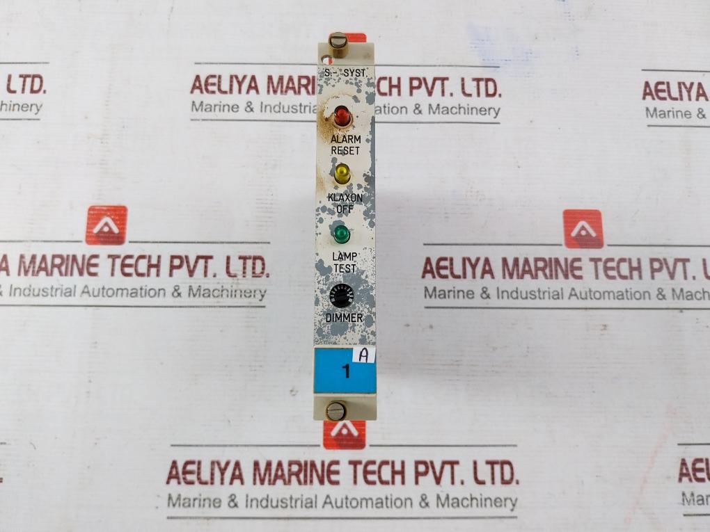 Rolf Janssen Blkh 06 Operational Rack Mount Panel Dbu 06/24, Am-ie-lz