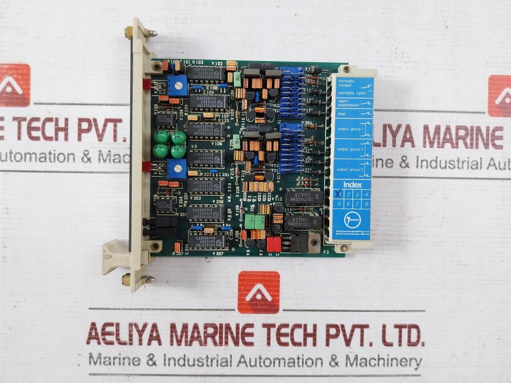Rolf Janssen Blkh 06 Operational Rack Mount Panel Dbu 06/24, Am-ie-lz