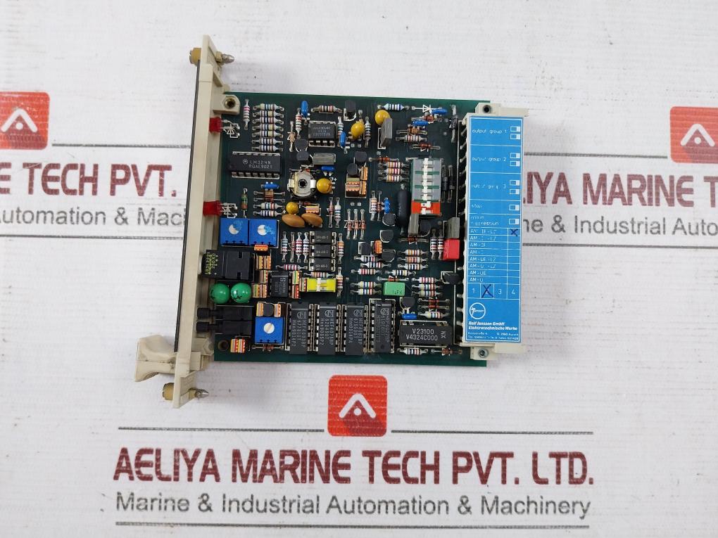 Rolf Janssen Blkh 06 Operational Rack Mount Panel Dbu 06/24, Am-ie-lz