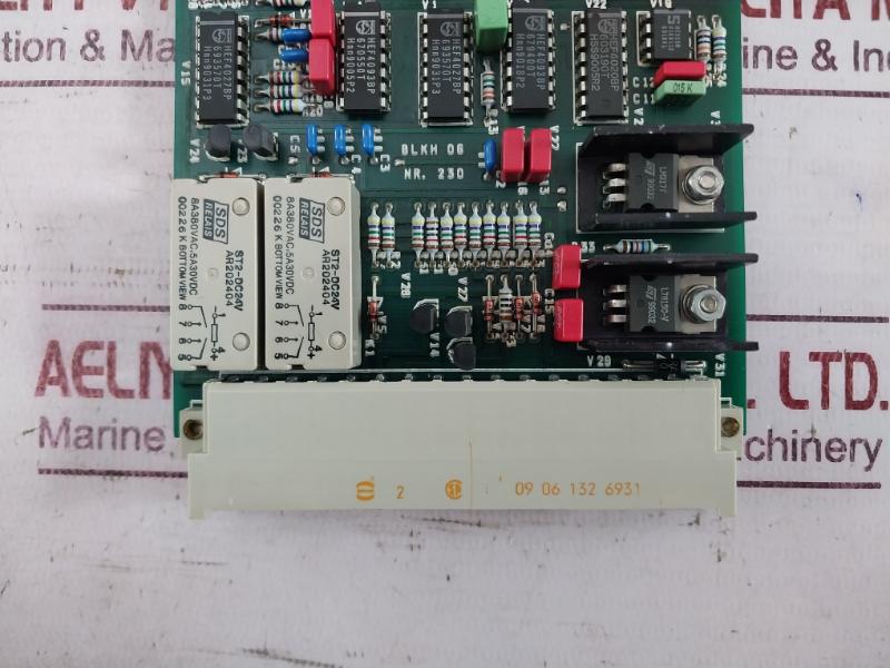 Rolf Janssen Blkh 06 Pcb Card For Alarm Monitoring Module Nr.230