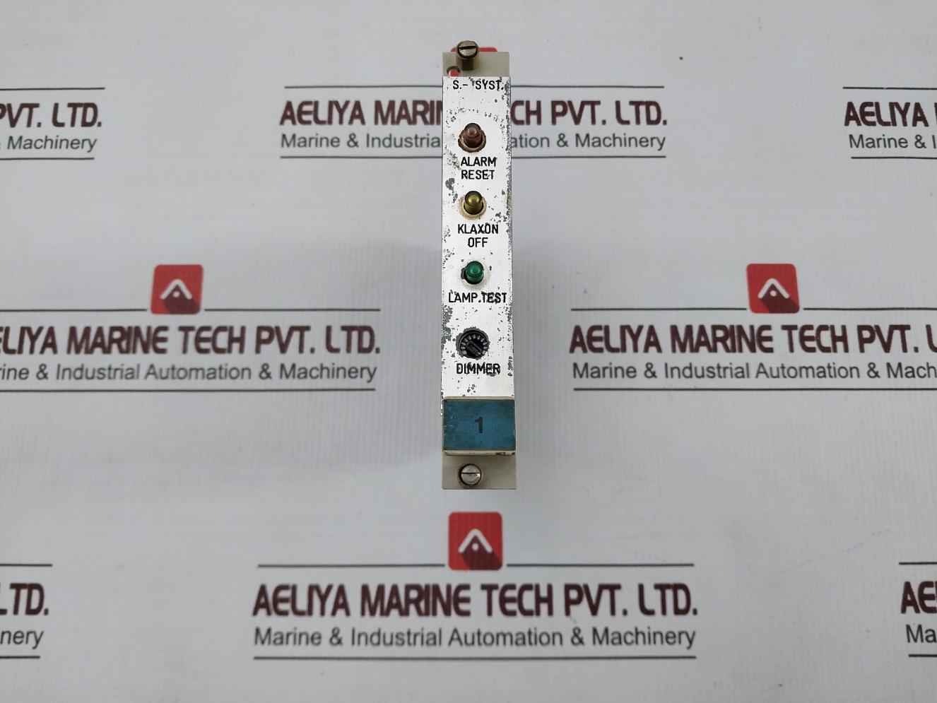 Rolf Janssen Blkh 06 S-syst Alarm Reset Lamp. Test Pcb Nr.230