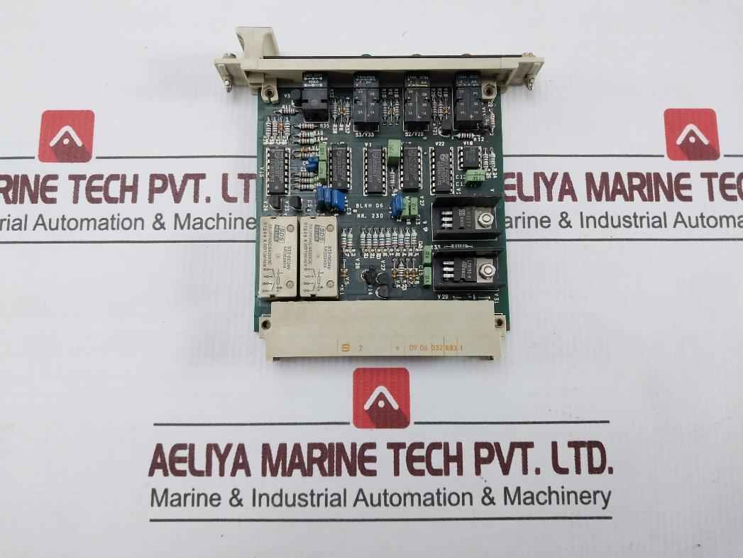 Rolf Janssen Blkh 06 S-syst Alarm Reset Lamp. Test Pcb Nr.230