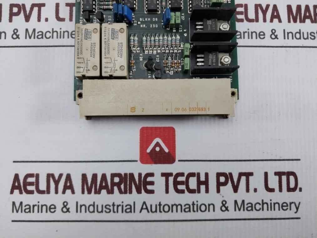 Rolf Janssen Blkh 06 S-syst Alarm Reset Lamp. Test Pcb Nr.230