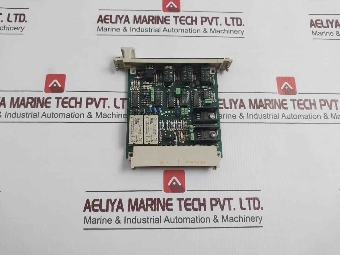 Rolf Janssen Blkh 06 S-syst Alarm Reset Pcb Board Nr.230