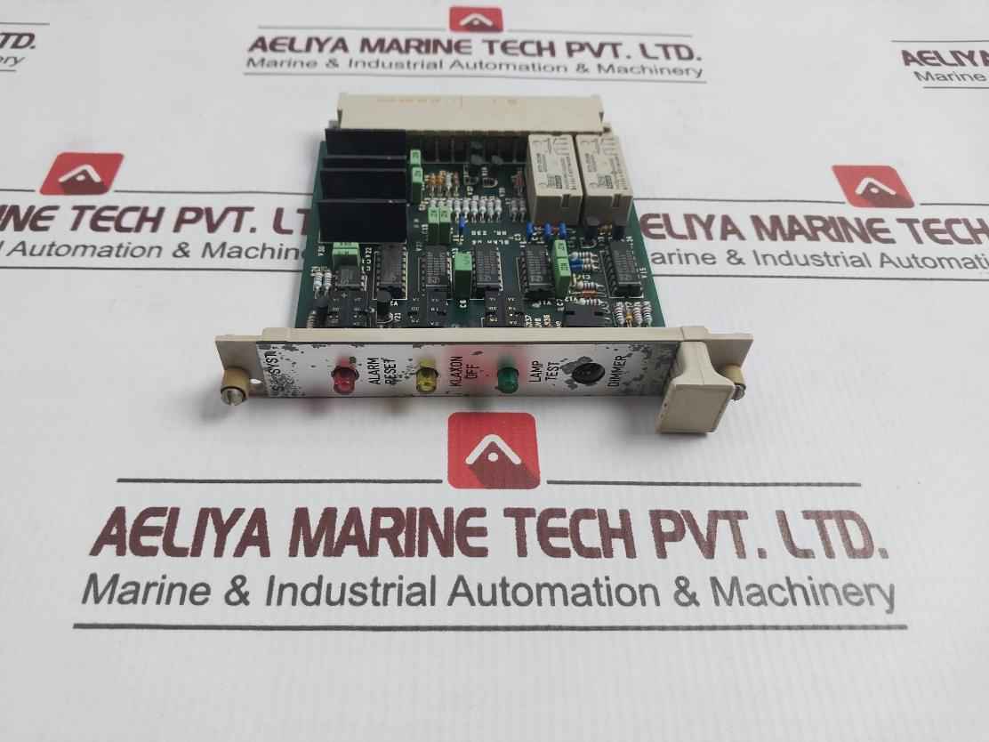 Rolf Janssen Blkh 06 S-syst Alarm Reset Pcb Board Nr.230