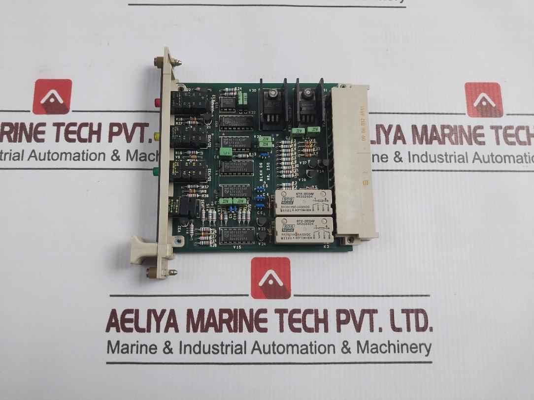 Rolf Janssen Blkh 06 S-syst Alarm Reset Pcb Board Nr.230