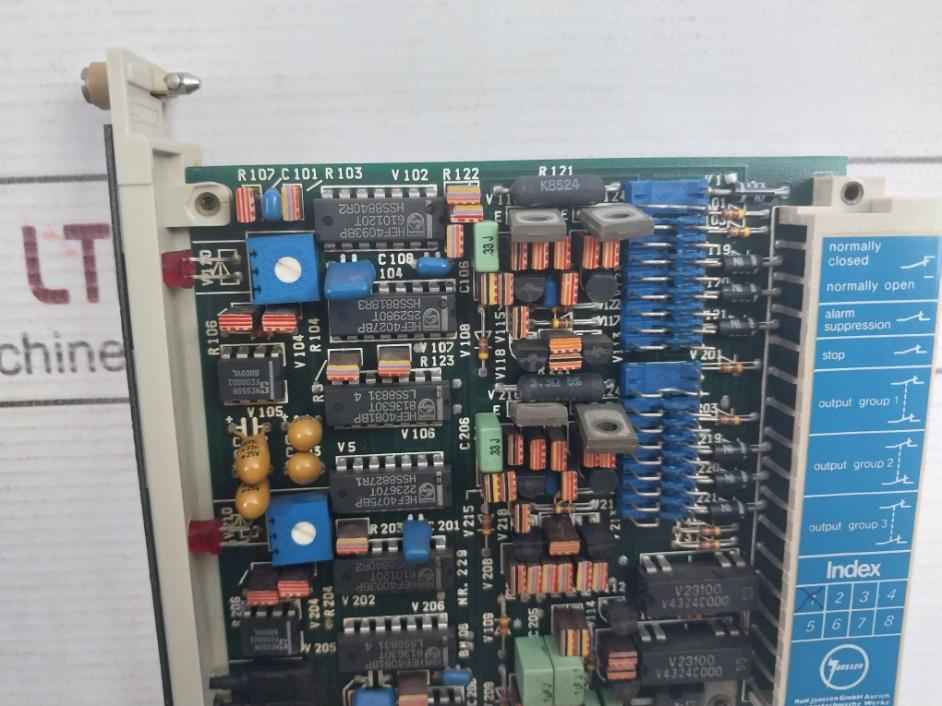 Rolf Janssen Bm 06 Binary Fault Ind Printed Circuit Board