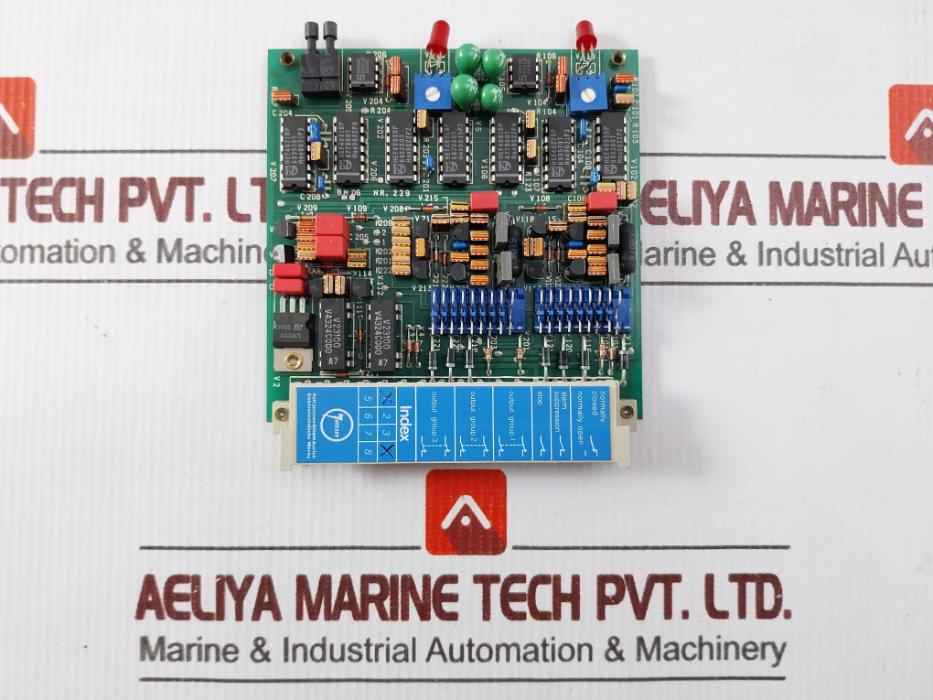 Rolf Janssen Bm 06 Binary Fault Ind Printed Circuit Board
