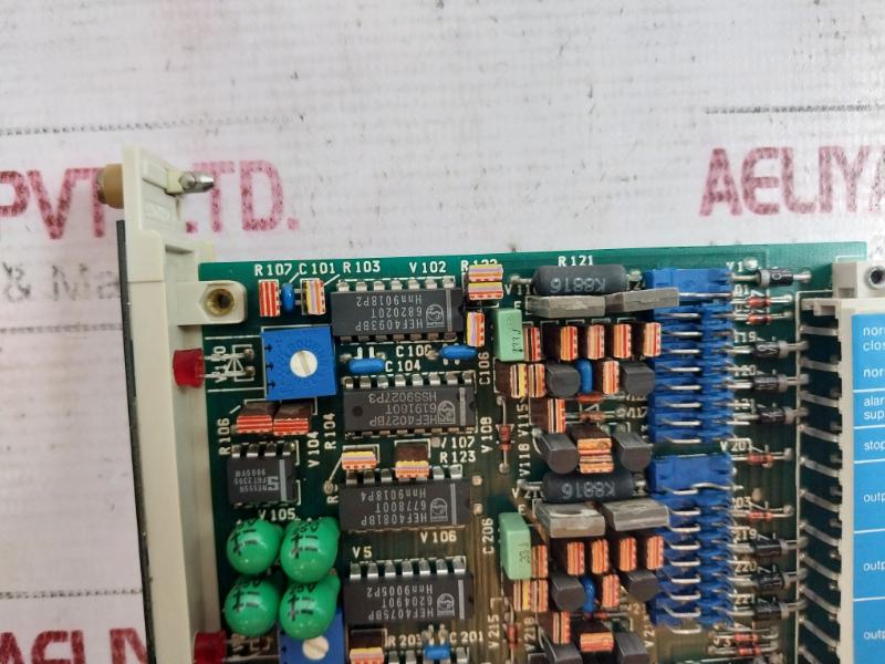 Rolf Janssen Bm 06 Binary Fault Ind Printed Circuit Board Index X2345678/1