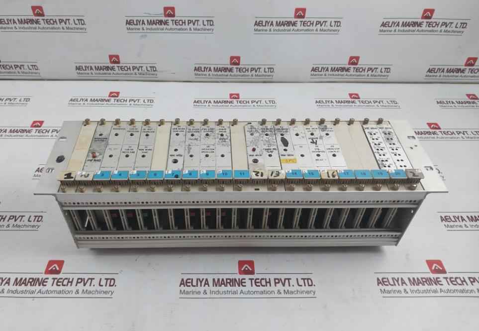 Rolf Janssen Bm 06 Control Module Rack Dbu Safety Monitoring Unit