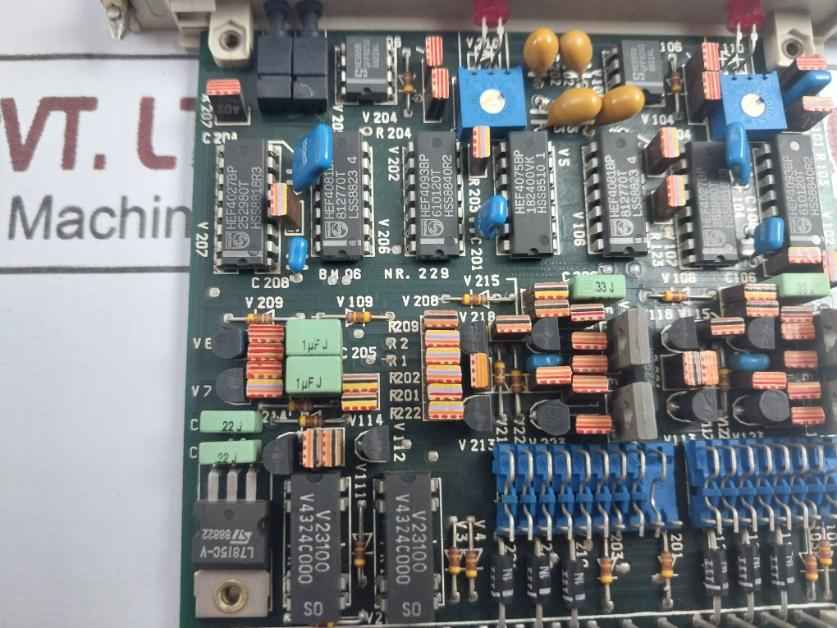 Rolf Janssen Bm 06 Engine Turbine Lube Oil Pressure Pcb Module