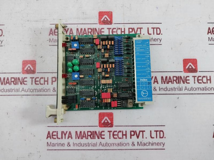 Rolf Janssen Bm 06 Thrust Bearing/Temperature Gear Pcb Card