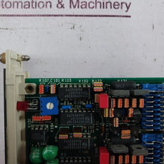 Rolf Janssen Bm 06 Thrust Bearing/Temperature Gear Pcb Card
