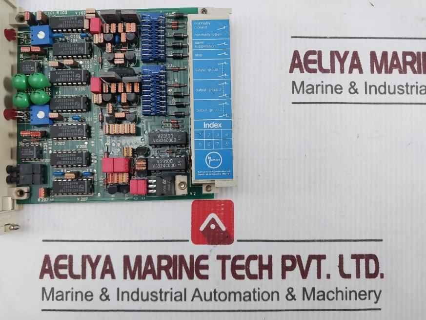 Rolf Janssen Bm 06 Main Bearing Temperature Printed Circuit Board