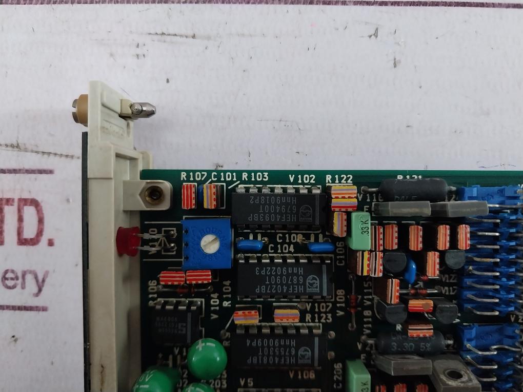 Rolf Janssen Bm 06 Pcb Card For Fail Load Sharing/Operation Speed Low