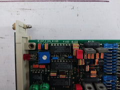 Rolf Janssen Bm 06 Pcb For Emergency Stop Control Nr. 229