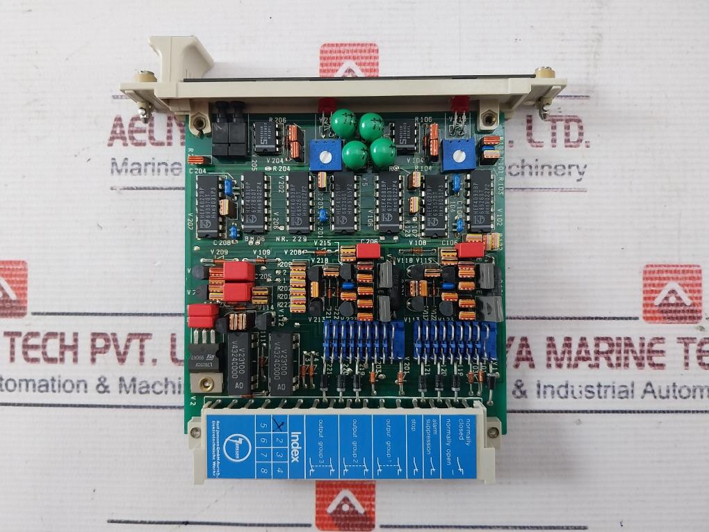 Rolf Janssen Bm 06 Pcb For Emergency Stop/Override Controller