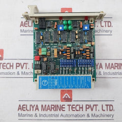 Rolf Janssen Bm 06 Pcb For Fail Overspeed Relay/Wire Break Safety Nr.229