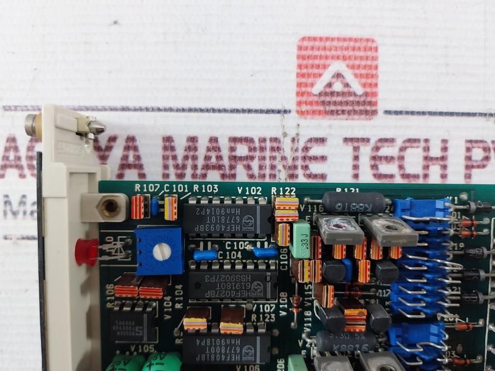 Rolf Janssen Bm 06 Pcb For Lubricating Oil Pressure/Generator Failure