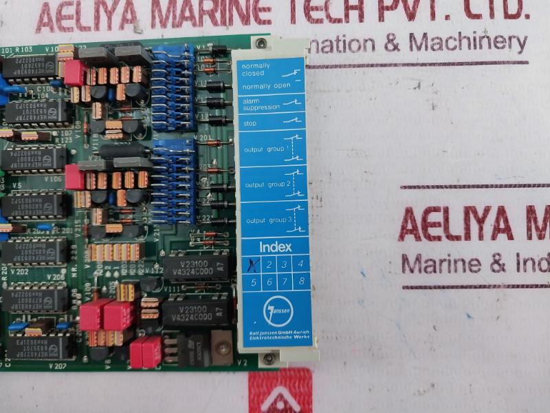 Rolf Janssen Bm 06 Pcb For Oil Mist In Crankcase/Main Bearing Temperature