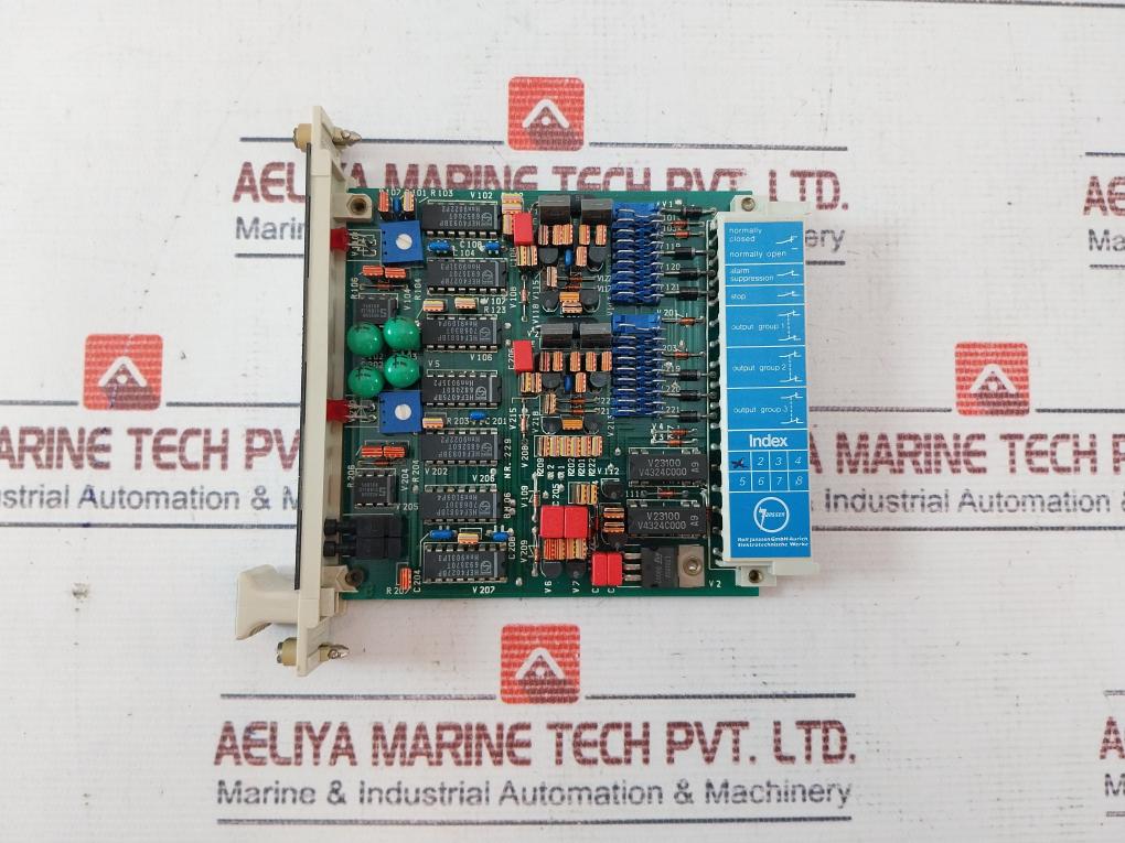 Rolf Janssen Bm 06 Pcb For Overspeed Controller 60816-002