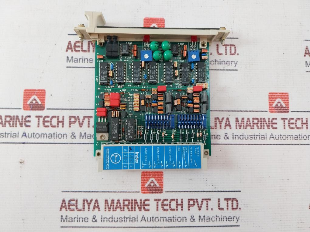Rolf Janssen Bm 06 Pcb For Overspeed Controller 60816-002