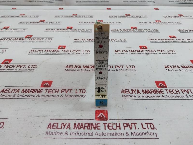 Rolf Janssen Bm 06 Pcb For Wire Break Safety/Failure Overspeed
