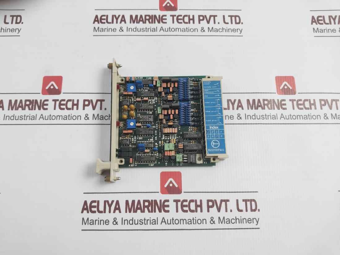 Rolf Janssen Bm 06 Pcb Module For Emergency Stop Control Station Nr.229