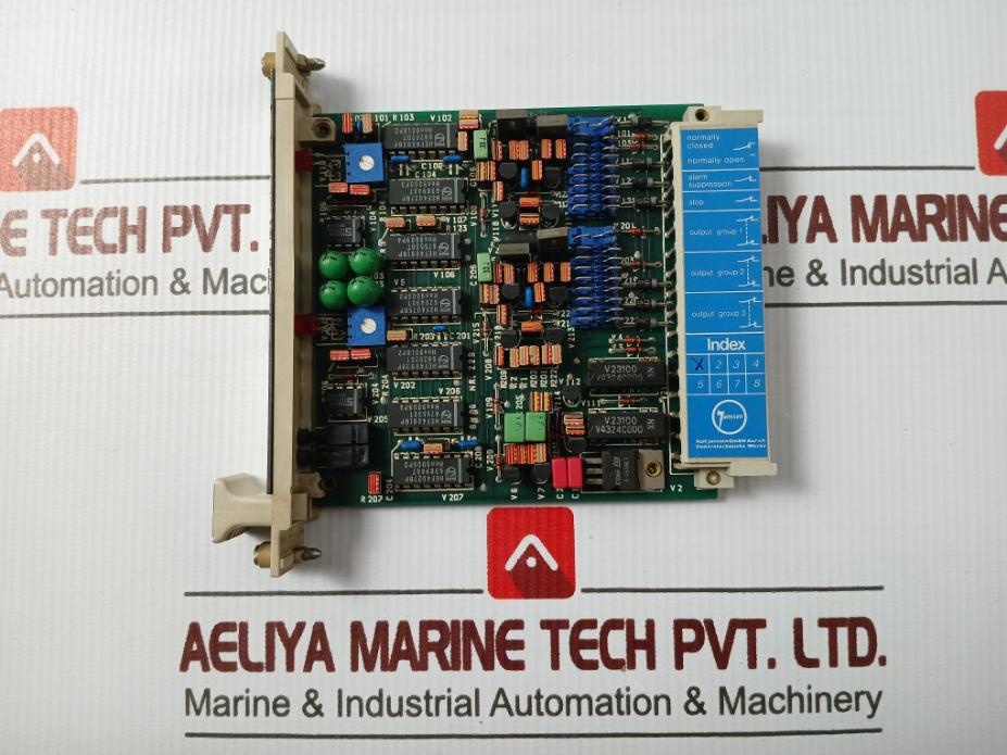 Rolf Janssen Bm 06 Pcb Module For Generator Failure/Override Seen Nr.229