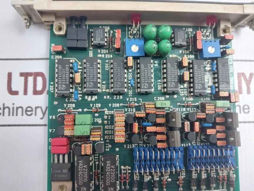 Rolf Janssen Bm 06 Pcb Module For M3 Emergency Stop Mimic Panel X 2 To 8/1